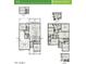 Detailed floorplan showcasing the layout of the home, including bedrooms and bathrooms at 19201 W Missouri Ave, Litchfield Park, AZ 85340