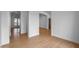 Hallway featuring arched doorways and neutral colored walls at 21442 E Excelsior Ave, Queen Creek, AZ 85142