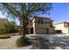 Charming two-story home features desert landscaping and neutral stucco exterior at 3423 E Superior Rd, San Tan Valley, AZ 85143