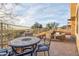 Inviting patio area with comfortable seating and mountain views, ideal for entertaining at 6230 S Mesa Vista Dr, Gold Canyon, AZ 85118