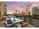Inviting outdoor patio with stylish furniture and a gorgeous view, perfect for relaxing and entertaining at 6803 E Main St # 2210, Scottsdale, AZ 85251