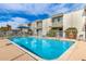 Sparkling community pool, perfect for relaxing and enjoying sunny days at 7720 E Heatherbrae Ave # 13, Scottsdale, AZ 85251
