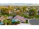 Stunning aerial view of home with a backyard pool and well-maintained landscaping at 7721 N Via De La Montana --, Scottsdale, AZ 85258