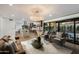 Open-concept living room with seamless indoor-outdoor flow and modern decor at 7721 N Via De La Montana --, Scottsdale, AZ 85258