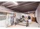 A tidy storage room with exposed beams and an assortment of items neatly placed in a common area at 10203 N Burris Rd, Casa Grande, AZ 85122