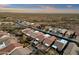 Desert neighborhood aerial view, showcasing desert landscaping and mountain views at 10758 E Peralta Canyon Dr, Gold Canyon, AZ 85118