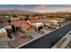 Street view of the community with desert landscaping and mountain backdrop at 10758 E Peralta Canyon Dr, Gold Canyon, AZ 85118