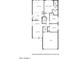 Floor plan showcasing the home's layout, including bedrooms, kitchen, living, and garage at 13267 W Port Au Prince Ln, Surprise, AZ 85379