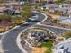 A high-angle view shows the neighborhood's playground, winding streets, and manicured landscaping, creating a welcoming community ambiance at 139 E Desert Broom Dr, Chandler, AZ 85286