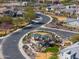 A high-angle view shows the neighborhood's playground, winding streets, and manicured landscaping, creating a welcoming community ambiance at 139 E Desert Broom Dr, Chandler, AZ 85286