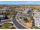 Aerial view of a Gathering-friendly neighborhood with community park and well-maintained streets, perfect for families at 139 E Desert Broom Dr, Chandler, AZ 85286