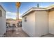 Spacious backyard area with gravel, shed, and stepping stones, perfect for outdoor activities and relaxation at 1630 N 58Th Ave, Phoenix, AZ 85035