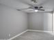 A bedroom with a ceiling fan and hardwood flooring at 1630 N 58Th Ave, Phoenix, AZ 85035