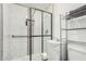 Bathroom with shower, vanity sink, and modern fixtures at 1813 W Tamarisk St, Phoenix, AZ 85041