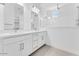 Bright bathroom features dual sinks and modern fixtures at 19094 E Broadmoor Trl, Queen Creek, AZ 85142