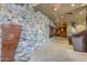 Inviting lobby entrance with stone walls and desert-themed decor creates a welcoming atmosphere at 28735 N 21St Ave, Phoenix, AZ 85085