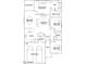 Detailed floor plan showcasing the layout of the home, including bedrooms, bathrooms, and living spaces at 37995 N Stillmeadow Rd, San Tan Valley, AZ 85140