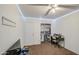 A well-lit bedroom featuring ceiling accent lights and minimalist décor at 7013 W Branham Ln, Laveen, AZ 85339