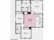 This floor plan displays the second-story layout which includes the primary suite and additional bedrooms at 7725 W Crabapple Dr, Peoria, AZ 85383