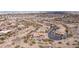 Overhead view of a luxury home featuring a private backyard with pool and meticulously manicured landscaping at 8612 S 30 Th Way, Phoenix, AZ 85042