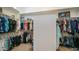 Spacious walk-in closet featuring ample hanging space and shelving for organized storage solutions at 8612 S 30 Th Way, Phoenix, AZ 85042