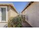 Side yard showcasing the property's landscaping and exterior facade at 1170 S Agnes Ln, Gilbert, AZ 85296