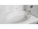 Bright all-white bathtub with tile surround and silver faucet fixtures at 20100 N 78Th Pl # 2098, Scottsdale, AZ 85255