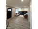 Cozy living room featuring modern furnishings, fireplace, and stylish flooring at 3345 E Edgewood Ave, Mesa, AZ 85204