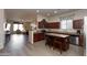 Spacious kitchen featuring an island with seating and modern stainless steel appliances at 6202 E Mckellips Rd # 210, Mesa, AZ 85215
