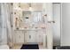 Bathroom featuring dual sinks and bright lighting at 7807 E Main St # Aa-8, Mesa, AZ 85207