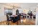 Open concept dining area adjacent to the cozy living room, perfect for gatherings at 7807 E Main St # Aa-8, Mesa, AZ 85207