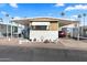 Charming home with covered parking and well-maintained landscaping at 7807 E Main St # Aa-8, Mesa, AZ 85207