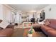 Spacious living area showcases an open layout with views of the kitchen and dining area at 7807 E Main St # Aa-8, Mesa, AZ 85207