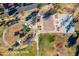 A high angle view of Sumida Park featuring a playground and basketball court at 7841 N 18Th St, Phoenix, AZ 85020