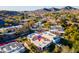 Gorgeous aerial view of property with desert landscaping, privacy hedges, and well-maintained surroundings at 7841 N 18Th St, Phoenix, AZ 85020