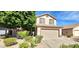 Charming two-story home featuring a two car garage, neutral color palette, and well-maintained landscaping at 846 W Straford Ave, Gilbert, AZ 85233