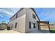 Exterior view showcasing the two-story home with stucco siding, well-maintained landscaping, and covered patio at 846 W Straford Ave, Gilbert, AZ 85233
