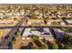 An aerial view of a charming community neighborhood at 10521 W Roundelay Cir, Sun City, AZ 85351