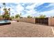 A fully fenced backyard with pool and privacy landscaping at 10834 N 45Th St, Phoenix, AZ 85028