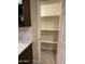Well-organized pantry with ample shelving, providing efficient storage space and easy access to kitchen essentials at 1533 W 7Th St, Tempe, AZ 85281