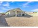 Expansive backyard featuring a covered patio ideal for entertaining guests at 18230 E El Viejo Desierto --, Gold Canyon, AZ 85118