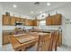 Eat in kitchen featuring ample counter space, updated cabinets and stainless steel appliances at 18230 E El Viejo Desierto --, Gold Canyon, AZ 85118