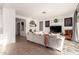 Bright living room featuring neutral tones, stylish decor, and comfortable seating at 21765 E Arroyo Verde Dr, Queen Creek, AZ 85142