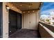 Balcony with string lights, patio storage, and views at 2228 N 52Nd St # 245, Phoenix, AZ 85008