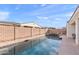 A refreshing private in-ground pool and hot tub, perfect for outdoor relaxation and entertainment at 22538 E Tierra Grande --, Queen Creek, AZ 85142