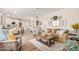 Bright living room featuring a comfortable seating arrangement and open floor plan with stylish decorations at 2511 W Queen Creek Rd # 163, Chandler, AZ 85248