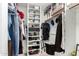 Well-organized closet with shelving and hanging space, maximizing storage efficiency at 2701 E Lockwood St, Mesa, AZ 85213