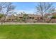 Beautiful lush green common area as seen from the backyard at 2998 E Waterman Way, Gilbert, AZ 85297