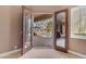 A view of the luxurious swimming pool as seen from the main bedroom at 2998 E Waterman Way, Gilbert, AZ 85297