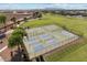 This community offers fenced pickleball, tennis, and basketball courts for active residents at 37295 W Cannataro Ln, Maricopa, AZ 85138